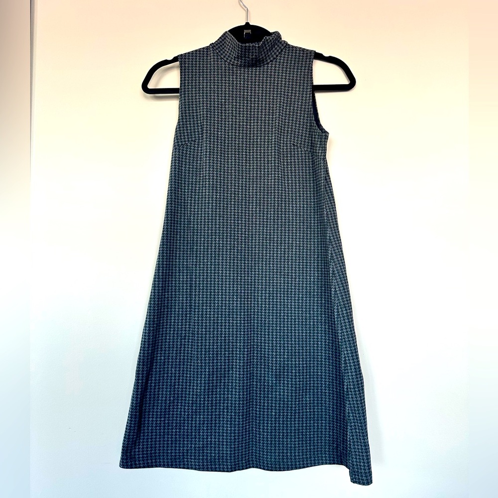 Guess A-Line High Collared Dress